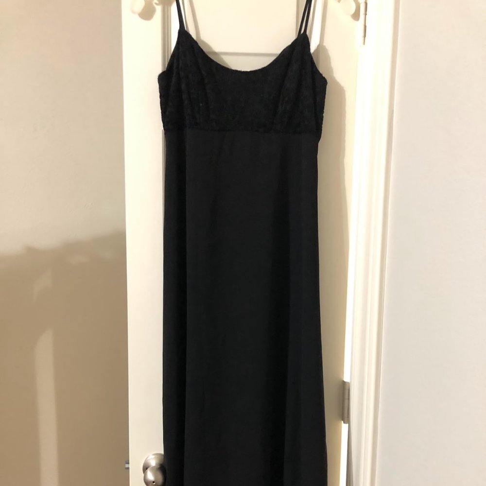 Rampage Long Black Prom Dress